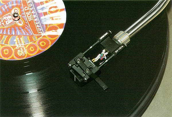 Deno DL 103 in Orsonic AV-101b , the record is Supernatural by Santana